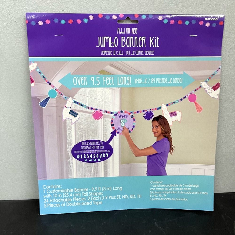 Llama Fun party supplies.  Brand new